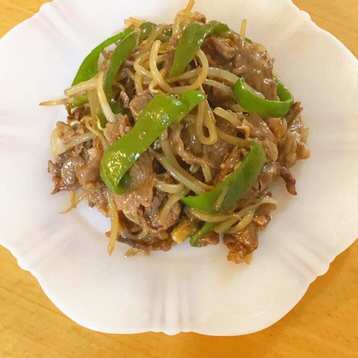 5分で完成！お弁当にも！お肉と野菜の炒め物☆